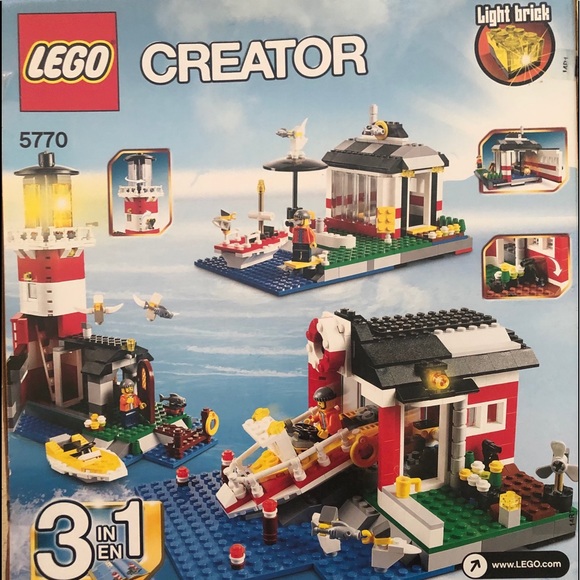 lego creator lighthouse island 5770